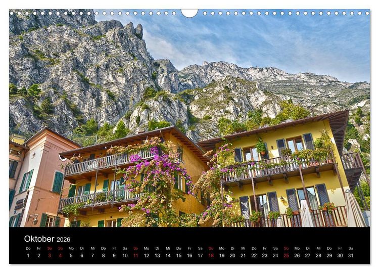 Produktbild: BENACO - Gardasee-Impressionen (Wandkalender 2026 DIN A3 quer), CALVENDO Monatskalender