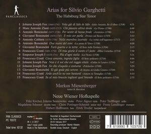 Produktbild: Arias for Silvio Garghetti: The Habsburg Star Teno