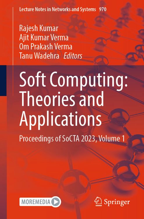 Produktbild: Soft Computing: Theories and Applications