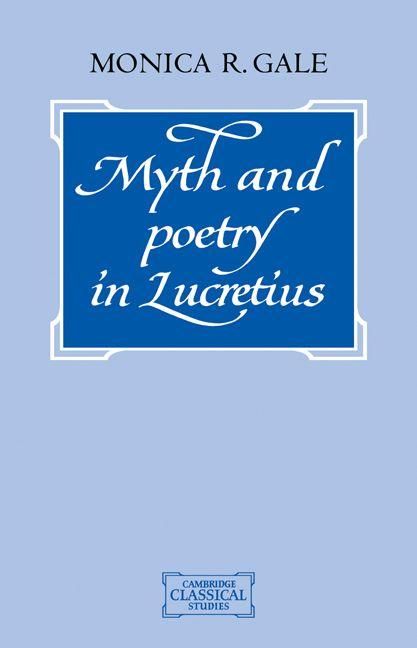 Produktbild: Myth and Poetry in Lucretius