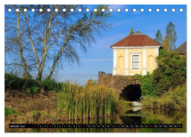 Produktbild: Spaziergang durch den W&ouml;rlitzer Park (Tischkalender 2026 DIN A5 quer), CALVENDO Monatskalender