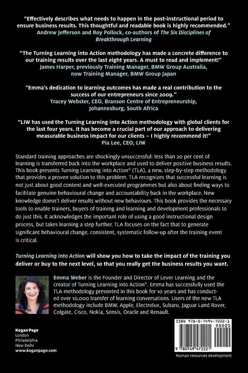 Produktbild: Turning Learning into Action