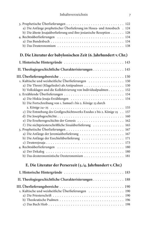 Produktbild: Literaturgeschichte des Alten Testaments