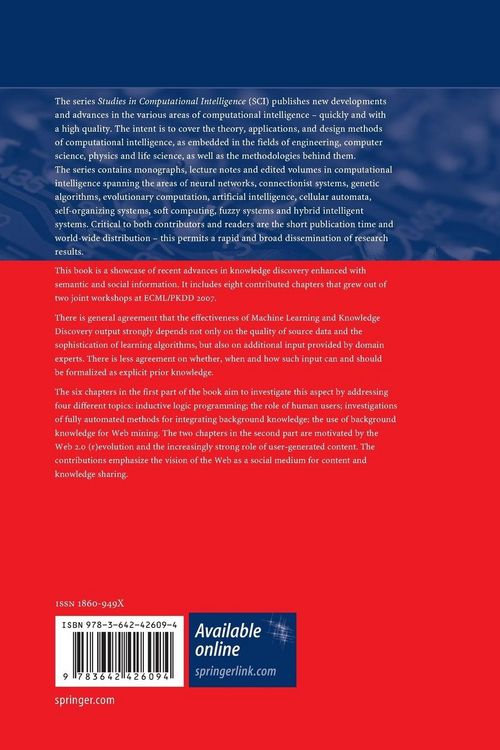 Produktbild: Knowledge Discovery Enhanced with Semantic and Social Information