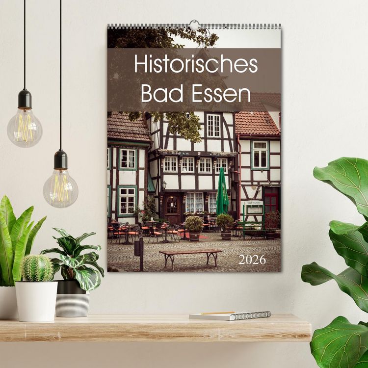 Produktbild: Historisches Bad Essen (Wandkalender 2026 DIN A2 hoch), CALVENDO Monatskalender
