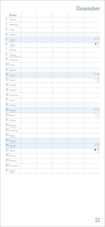 Produktbild: Familienplaner zum Selbstgestalten 2027