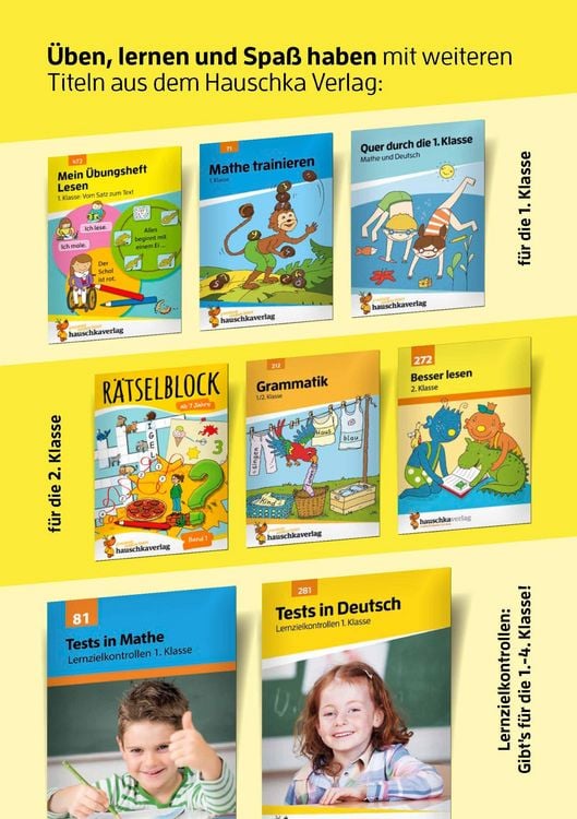 Produktbild: Mein &Uuml;bungsheft Lesen 1. Klasse - Vom Wort zum Satz