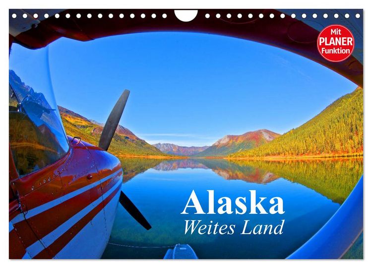 Produktbild: Alaska - Weites Land (Wandkalender 2026 DIN A4 quer), CALVENDO Monatskalender