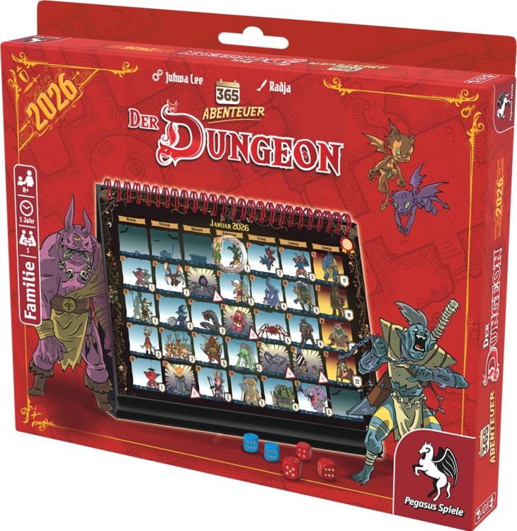 Produktbild: 365 Abenteuer - Der Dungeon [Edition 2026]
