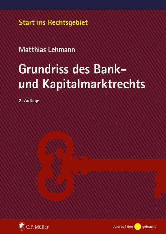 Produktbild: Grundriss des Bank- und Kapitalmarktrechts