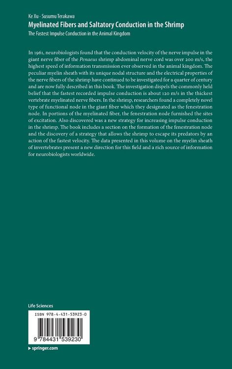 Produktbild: Myelinated Fibers and Saltatory Conduction in the Shrimp