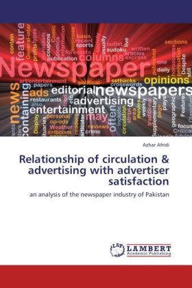 Produktbild: Afridi, A: Relationship of circulation & advertising with ad