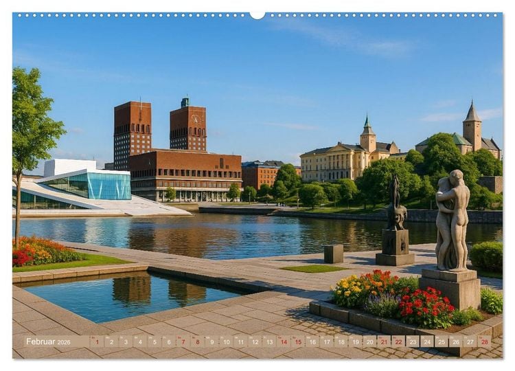 Produktbild: Hauptstadt Patchwork (Wandkalender 2026 DIN A2 quer), CALVENDO Monatskalender