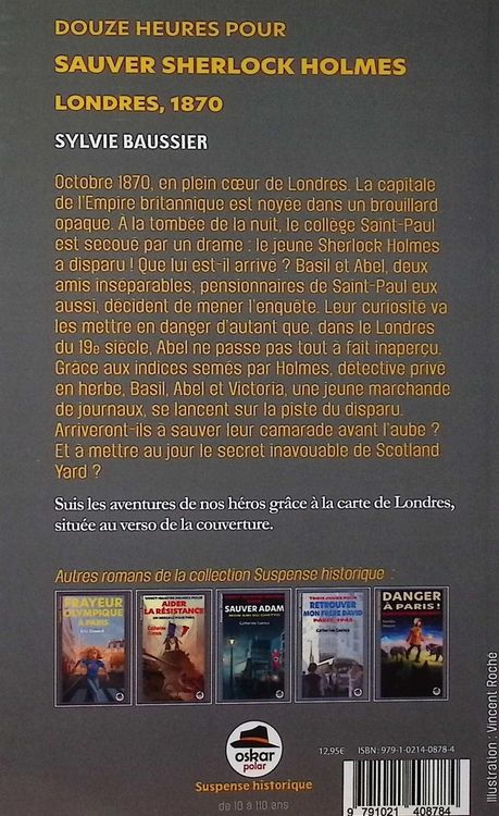 Produktbild: Douze heures pour sauver Sherlock Holmes