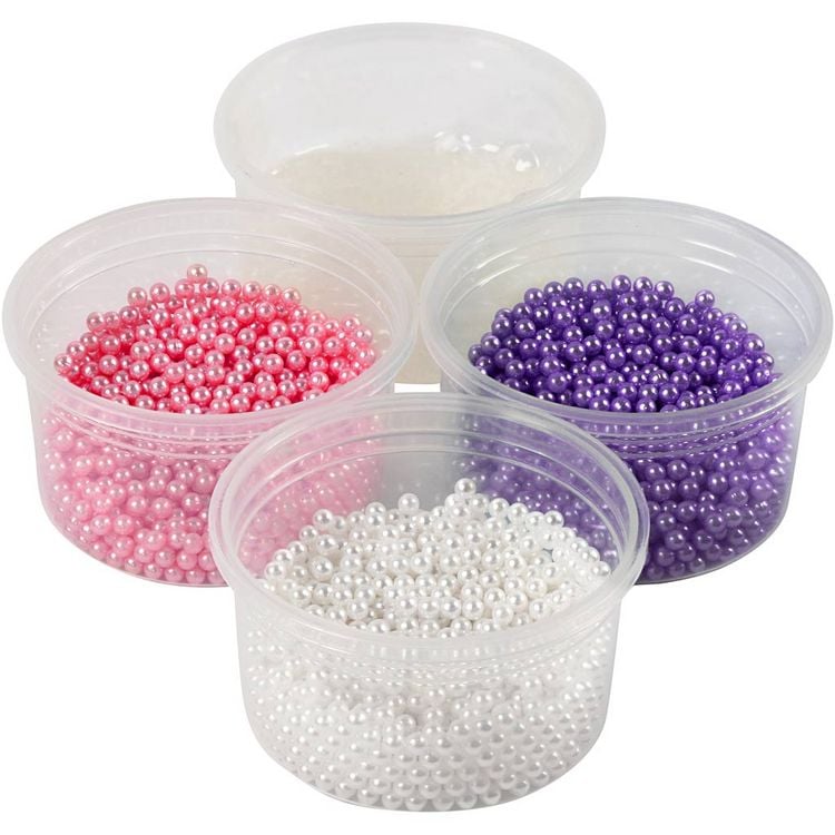 Produktbild: Creativ Company Pearl Clay&reg;, sortierte Farben, 3x25+38 g, 1 Set