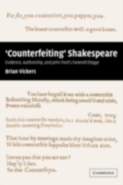 Produktbild: 'Counterfeiting' Shakespeare