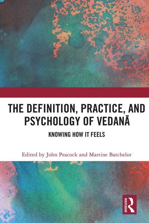 Produktbild: The Definition, Practice, and Psychology of Vedana