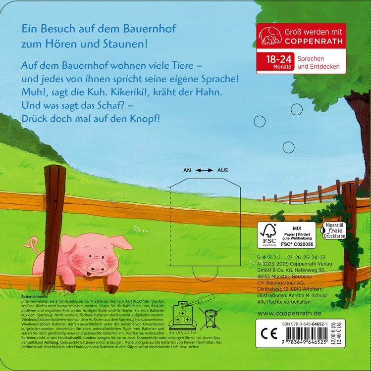 Produktbild: H&ouml;r mal, was da kr&auml;ht und quiekt!