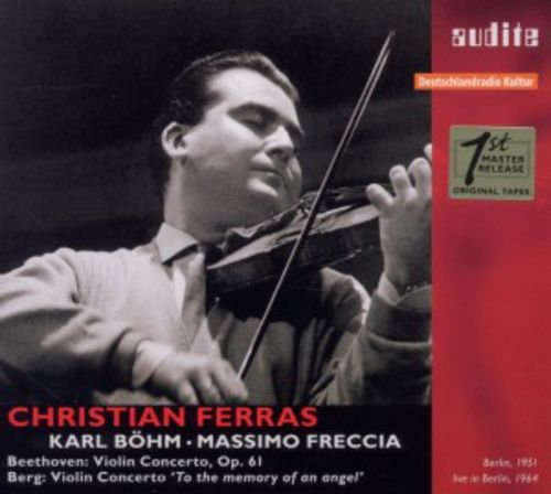 Produktbild: Christian Ferras, Beethoven / Berg - Violin Concertos, 1 Audio-CD