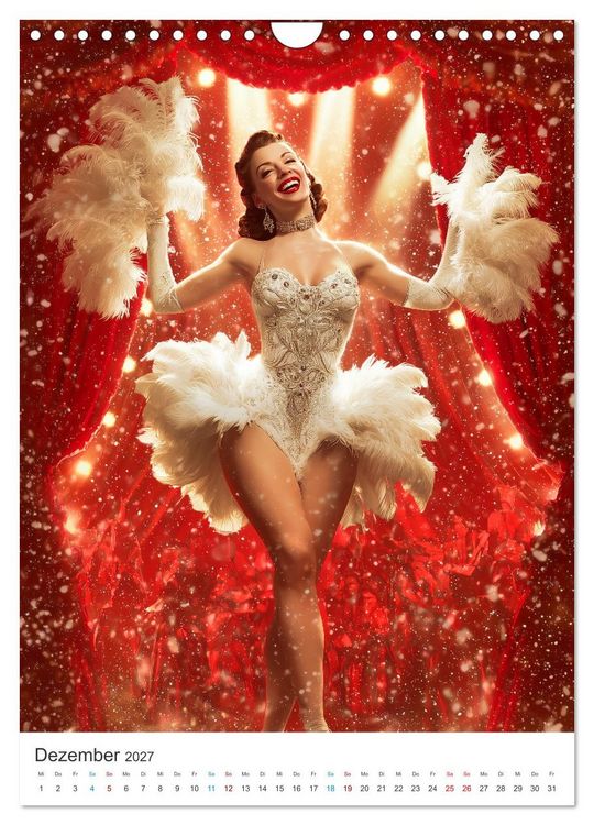 Produktbild: The Art of Burlesque (Wandkalender 2027 DIN A4 hoch), CALVENDO Monatskalender
