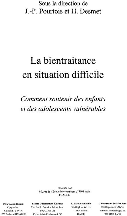 Produktbild: Bientraitance en situation difficile