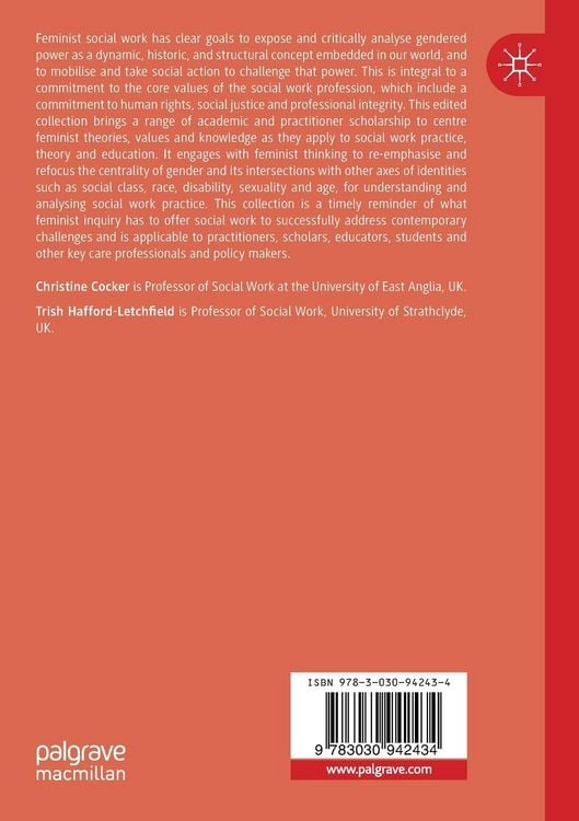 Produktbild: Rethinking Feminist Theories for Social Work Practice