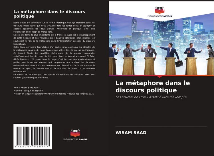 Produktbild: La m&eacute;taphore dans le discours politique
