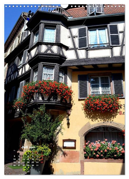 Produktbild: Colmar - Zauberhafte Stadt im Elsass (Wandkalender 2027 DIN A3 hoch), CALVENDO Monatskalender