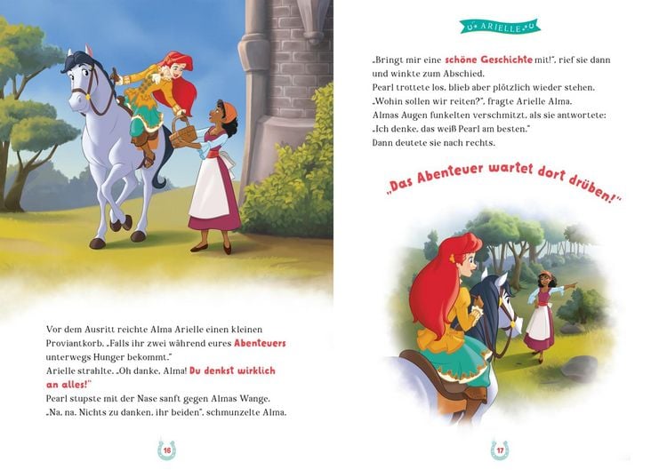 Produktbild: Disney Prinzessin: Die allerschönsten Pferdegeschichten