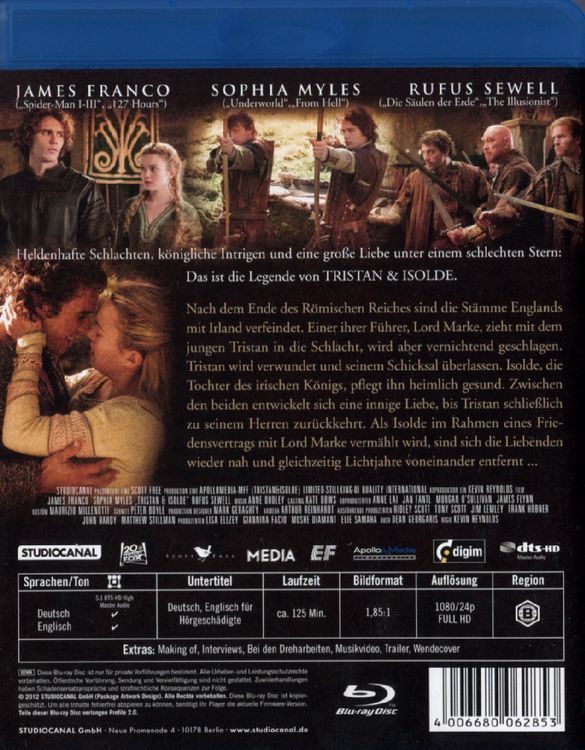 Produktbild: Tristan & Isolde - Liebe ist st&auml;rker als Krieg