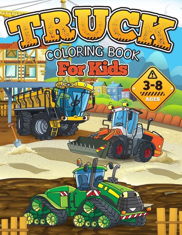 Produktbild: TRUCK Coloring Book for Kids
