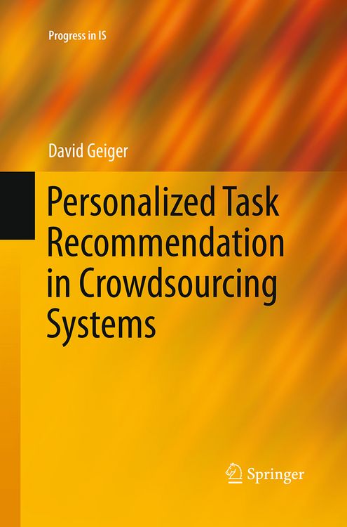 Produktbild: Personalized Task Recommendation in Crowdsourcing Systems