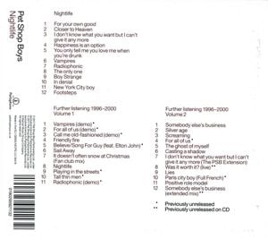 Produktbild: Nightlife:Further Listening 1996-2000