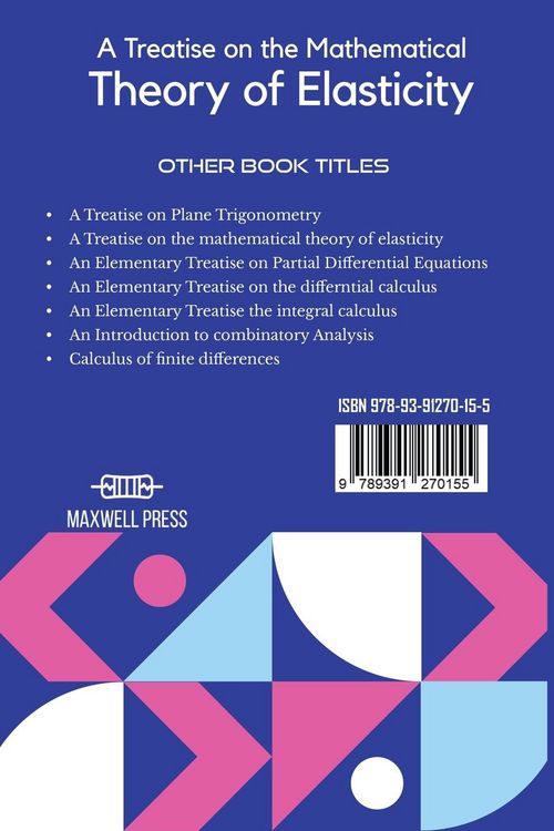 Produktbild: A Treatise on the Mathematical Theory of Elasticity