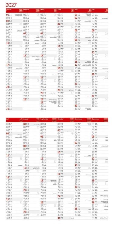 Produktbild: Food Kalender 2027 - 30x30 - Art12