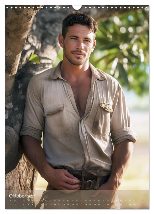 Produktbild: Hunks-nur f&uuml;r dich (Wandkalender 2027 DIN A3 hoch), CALVENDO Monatskalender