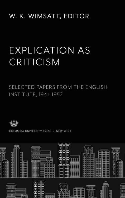 Produktbild: Explication as Criticism