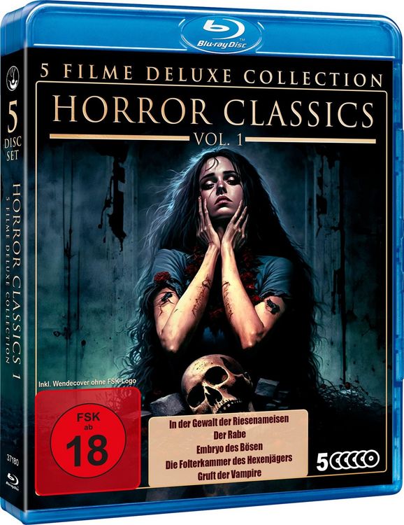 Produktbild: Horror Classics Vol. 1 - Deluxe Collection [5 BRs]