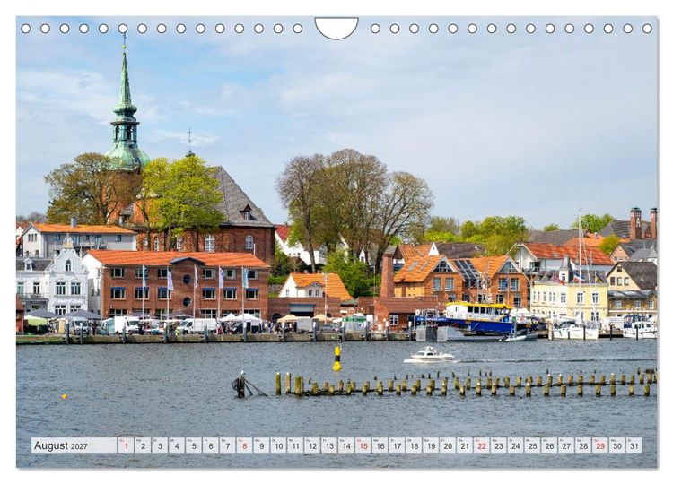 Produktbild: Unterwegs in Schleswig-Holstein (Wandkalender 2027 DIN A4 quer), CALVENDO Monatskalender