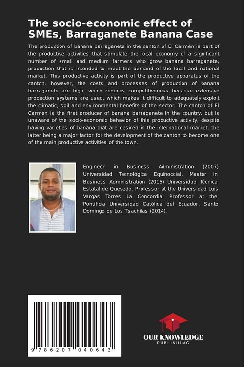 Produktbild: The socio-economic effect of SMEs, Barraganete Banana Case
