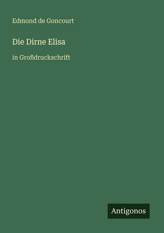 Produktbild: Die Dirne Elisa