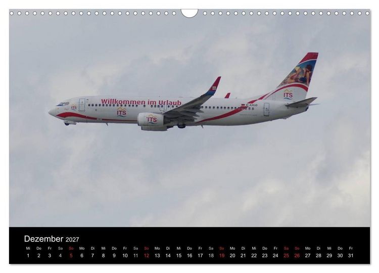 Produktbild: Deutsche Airlines (Wandkalender 2027 DIN A3 quer), CALVENDO Monatskalender