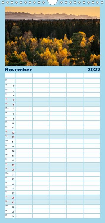 Produktbild: Familienplaner Unterhaching (Wandkalender 2022 , 21 cm x 45 cm, hoch)