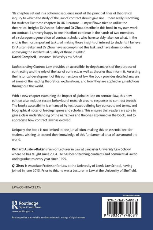 Produktbild: Understanding Contract Law