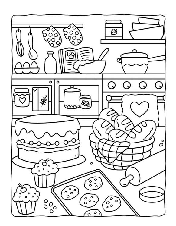 Produktbild: Comfy Life: Wohlf&uuml;hl-Malbuch - Cozy Coloring | Ausmalen und entspannen