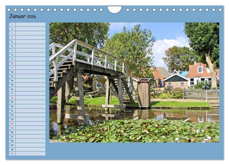 Produktbild: Faszinierendes Friesland (Wandkalender 2026 DIN A4 quer), CALVENDO Monatskalender