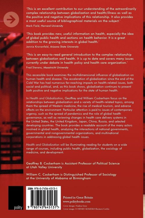 Produktbild: Health and Globalization