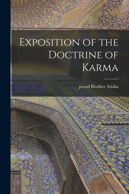 Produktbild: Exposition of the Doctrine of Karma