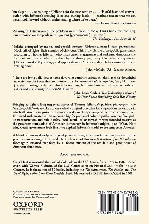 Produktbild: Restoration of the Republic