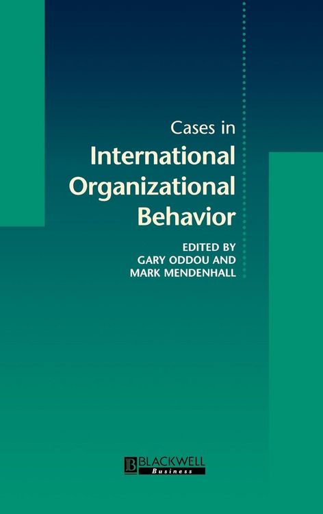 Produktbild: Cases Internatl Org Behavior C
